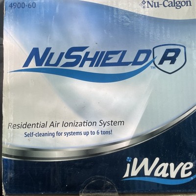 New tech NU-CALGON IWAVE 6.0 TON 24-240VAC 2400 CFM allergy and mold reduction  