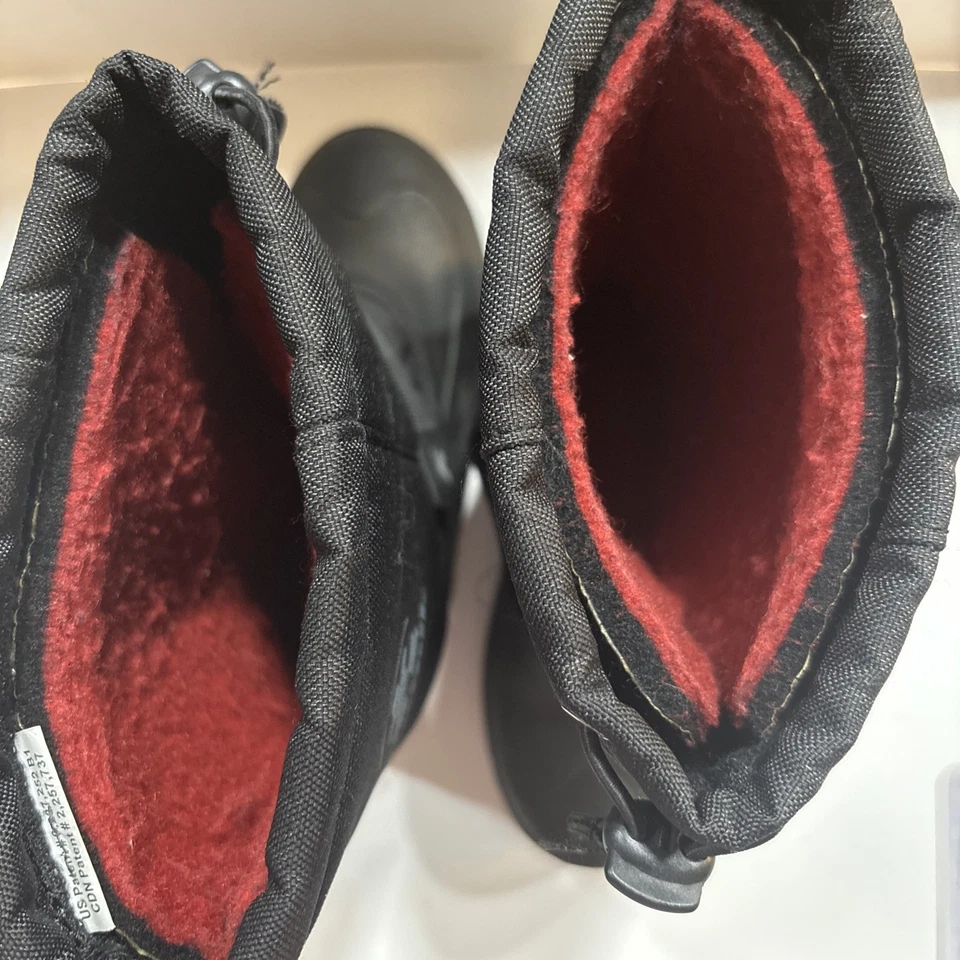 Kamik Negro Juvenil Nieve Invierno Botas Slip Talla Única 2 Es Un Buen Estado Usadas Foto 4 de 4