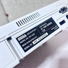 Sega Saturn HST 0014 Mist Gray SEGASATURN SS