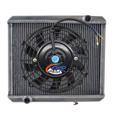 3 Row Aluminium Radiatorfan For 1967 1968 1969 Mg Mgc Gt 2.9l Manual Mt