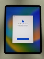 Apple iPad Pro 12.9" 5th Gen 128GB Gray A2379 Unlocked Damaged zD1590