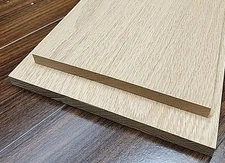 Red Oak Thinwood Lumber 2 Boards @ 1/2" x 29" Craft Wood Lumber 