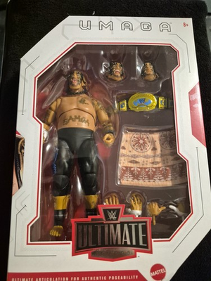 #ad #ad UMAGA WWE WWF Mattel Ultimate Edition Series 29 Action Figure NEW amp; IN STOCK $49.99
