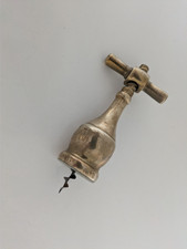 Korkenzieher Flaschen&ouml;ffner Messing Vintage