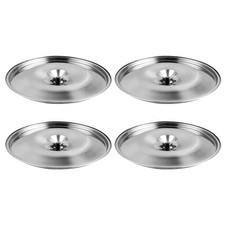  4 Pcs Bratpfannendeckel Edelstahl-Topfdeckel Für Die Küche Weckgläser