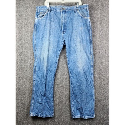 Big Smith Work Clothes Jeans Men 40x30 Blue Straight Leg Denim W916263