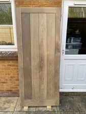 Solid Oak Bespoke Door Joinery Shop Made 1981 H 831 W