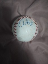 Orlando Hudson Autographed OMLB Baseball Toronto Blue Jays