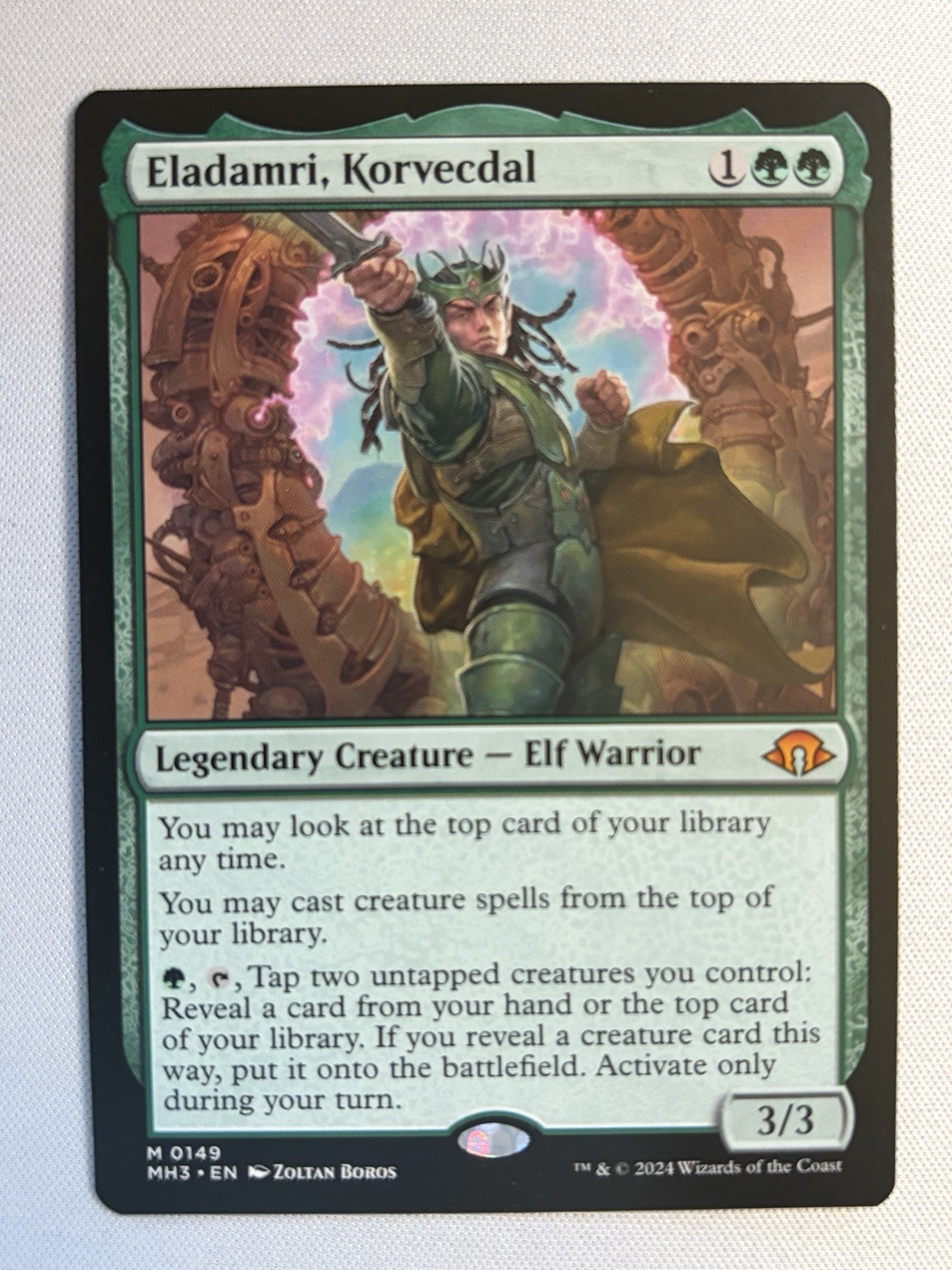Eladamri, Korvecdal #149 RegularModern Horizons 3 MH3 Magic NM