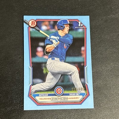 2026 Bowman Kade Snell Prospects Sky Blue /499 1st #BP-105 Chicago Cubs