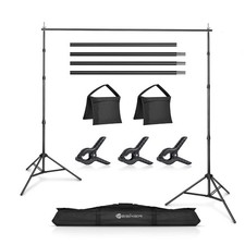 10 X 10 ft Photo Video Studio Background Support Stand, Adjustable Heavy Duty...