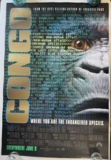 CONGO (1995) ORIGINAL ADVANCE MOVIE POSTER  ROLLED DOUBLE~SIDED VINTAGE  27x40