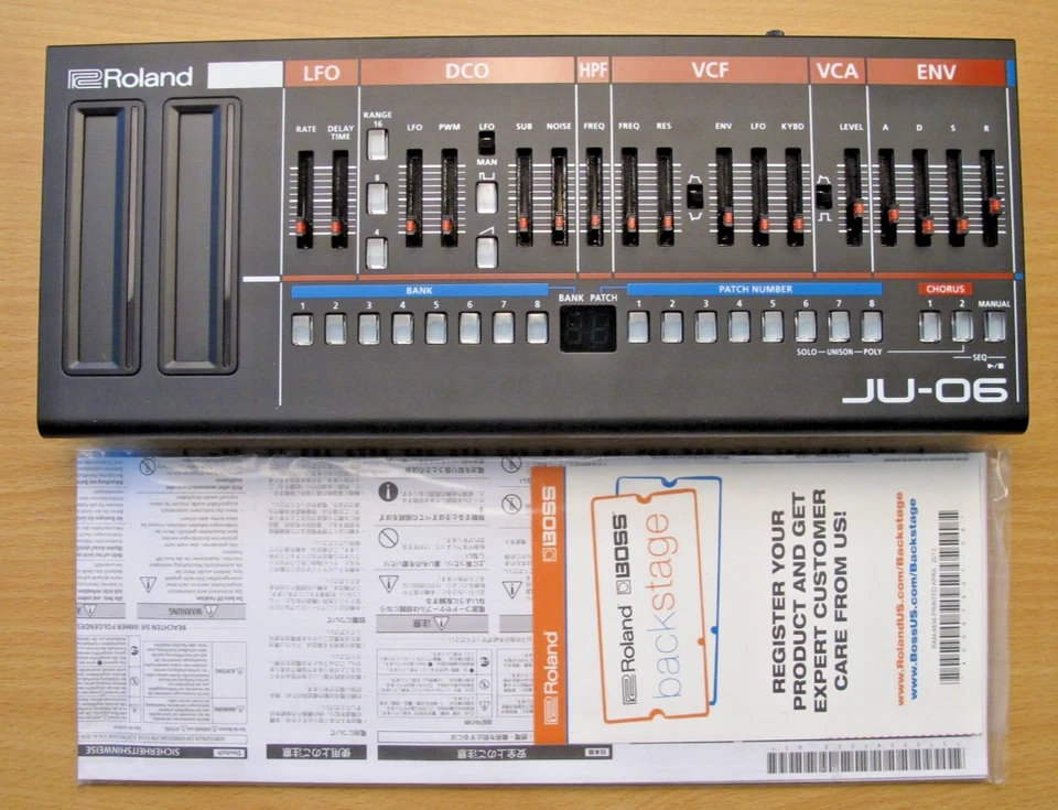 Roland Sound Module Digital Synthesizer JU-06 Open Box Unused - Image 3 of 4