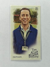 2019 Topps Allen & Ginter Mini AG Logo Back Tyler Kepner #172 Baseball Writer