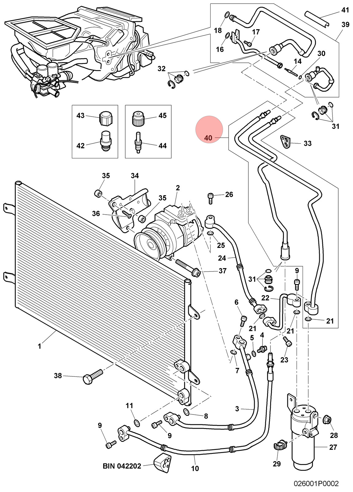 04-13 BENTLEY CONTINENTAL FLYING SPUR GT AC CONDITIONER REFRIGERANT LINE HOSE OE