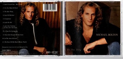 Michael Bolton - The One Thing (1993 CD album with bonus track)