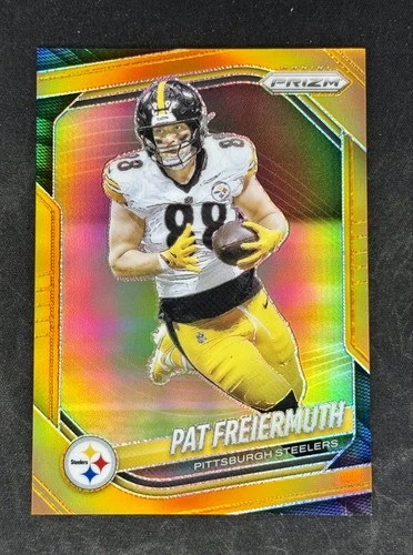 2025 Panini Prizm - Pat Freiermuth #243 Orange Prizm /249
