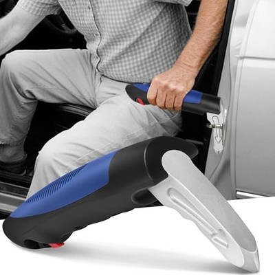 Car Door Handle for Elderly Car Handle Assist Support, 3 in 1 1 pcs Blue 3 in 1