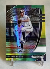 Connor Phillips 2020 Panini Prizm Draft Picks #PDP64 Hyper Green & Yellow