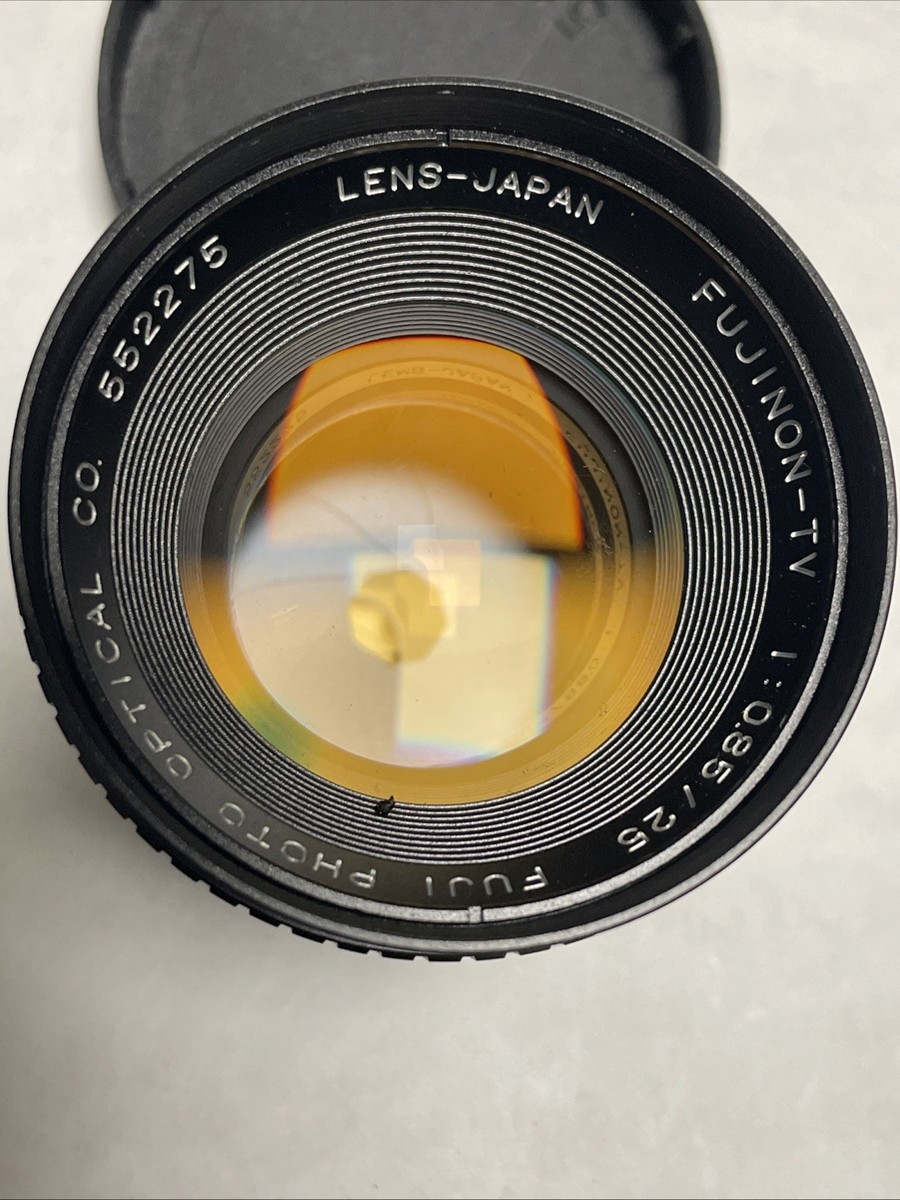 Fujinon 25mm f0.85 C mount Lens | eBay