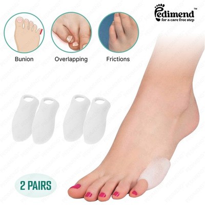 Gel Bunionette Pads (2 STCK.) - Schneider Ballen Pad verhindert Kallusbildung - UK