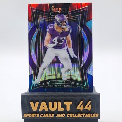 2024 Panini Select #6 Andrew Van Ginkel Red & Blue Prizm Shock