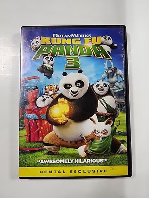 Kung Fu Panda 3 DVD Rental Exclusive Animation Buy 2 Get 2 Free