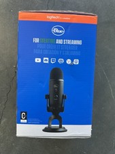 Logitech for Creators Blue Yeti USB Microphone for Gaming/ Streaming/ Podcasting