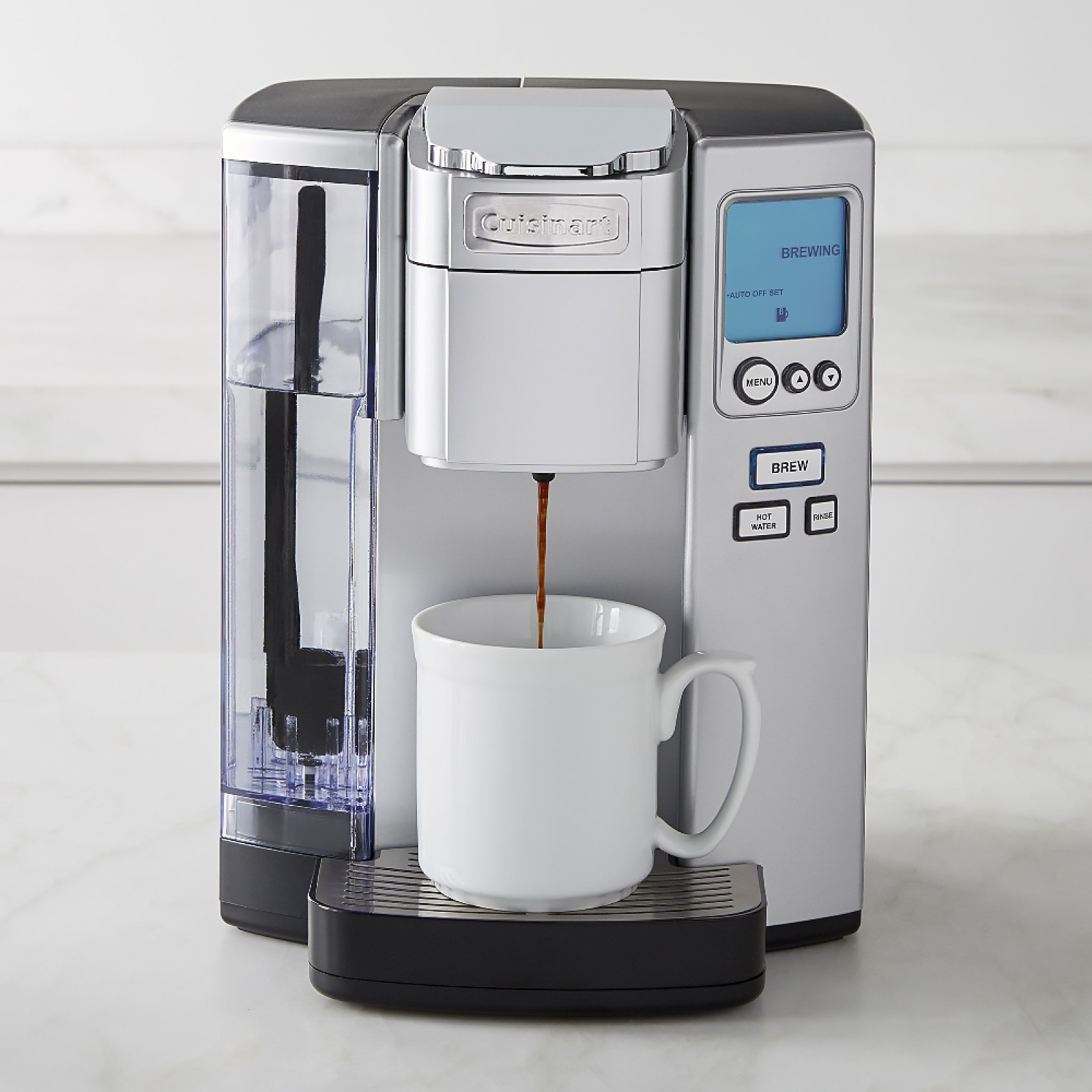Cuisinart SS10FR SS-10 Premium Single Serve Brewer - Silver