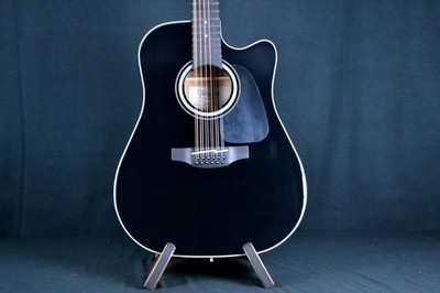 TAKAMINE G SERIES GD30CE 12 STRING A/E, BLACK,  Int'l Buyer Welcome