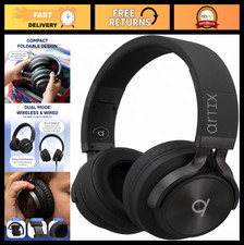 Wireless Bluetooth Headphones for Kids - Foldable, Adjustable, 40H Playtime, Mic