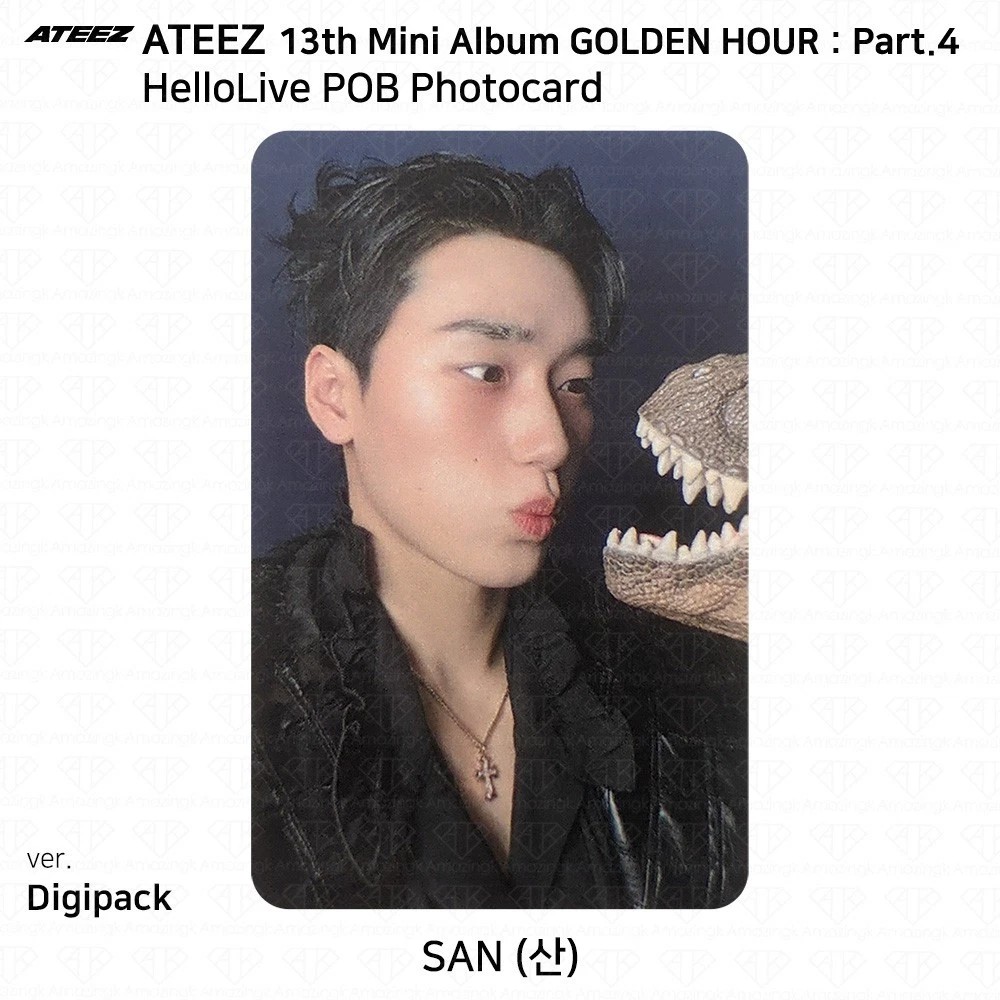 San - GOLDEN HOUR: Part.4 POB photocard photocard