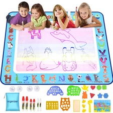 Doodle Mat Large Water Writing Doodle 40 x32 inch Drawing Mat for Kids Toys G