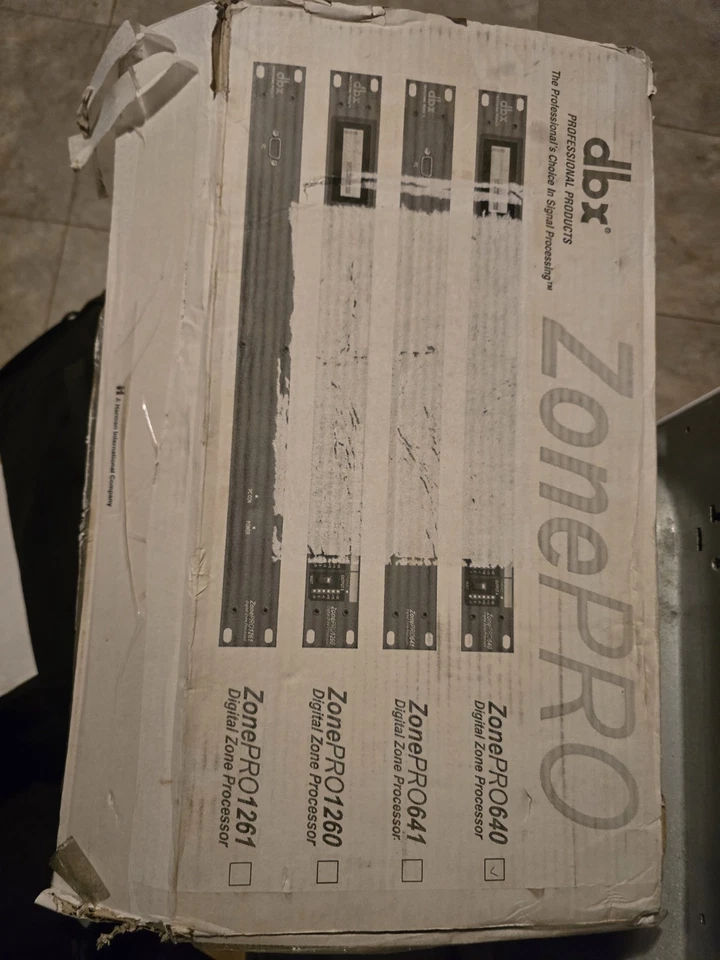 dbx ZonePRO 640 Digital Zone Processor - Image 2 of 3