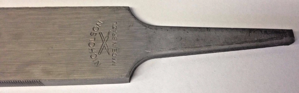 Cuchillo Nicholson File 07090 12" lima suave 2 lados cortado en la parte posterior Foto 3 de 4