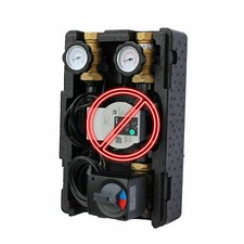 Mischergruppe Pumpengruppe DN25 3-Wege Mischer Optional Mischermotor ohne Pumpe