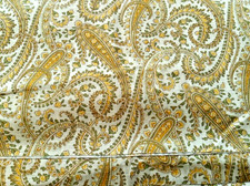 Laurel Cottage 1177 MarianneElizabeth Benartex Cotton Yellow Floral PaisleyBTHY