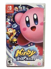 Kirby Star Allies Nintendo Switch Replacement Case Only NO GAME 