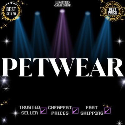  CHEAPEST PET WEAR! OLD AND RARE! ADOPT frm ME! READ DESC! 