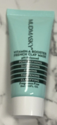 MUDMASKY Vitamin-A Booster French Clay Mask 15ml/.5oz Travel Size