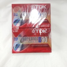 TDK Superior D90 Cassettes For Everyday Recording