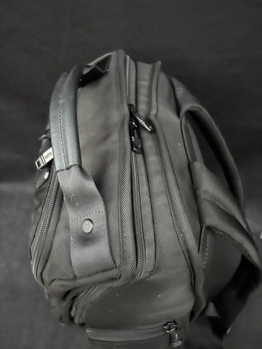 Tumi Alpha Compact Laptop Business Backpack Black 26173 Tumi Alpha Compact Laptop Business Backpack Black 26173