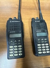 2x Motorola MTX8250 800 MHz Two Way Radio AAH25UCH6GB6AN / No Batteries