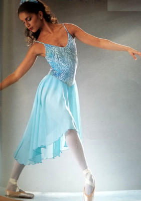 Child Extra Small Lyrical Ballet Dance Costume Dress ONE OF A KIND! ''Meditation''