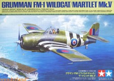 TAMIYA TA61126 1/48 Scale Grumman Fm-1 Wildcat/Martlet Mk.V Model Kit