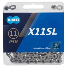 KMC X11SL Chain 11-Speed SL-Series |Silver/118 Links