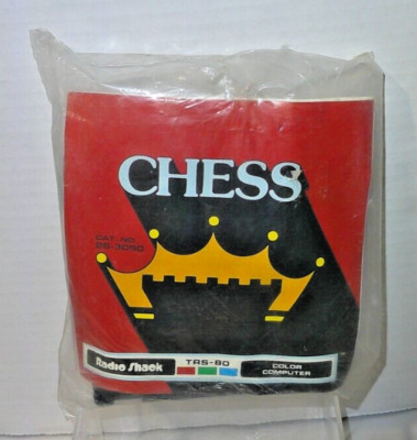 Chess Radio Shack TRS-80 Computer Cartridge and Manual Sealed