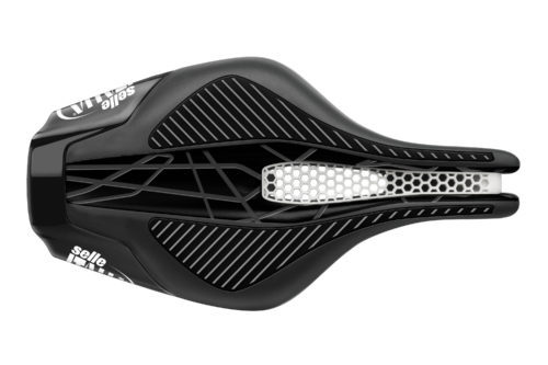 Silla de montar de bicicleta Selle Italia Kronos Carbonio Flow L1 riel carbocerámico - negra - Imagen 10 de 11