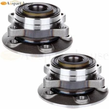 2 Front Wheel Hub And Bearing Assembly For 2003-2011 Volvo Xc90 5 Bolt hole