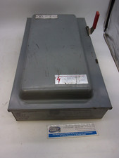 HU465-WESTINGHOUSE-SAFETY SWITCH, 4P,NON-FUSIBLE, 100A, 600V, ,NEMA 1 INDOOR